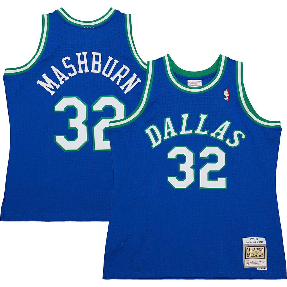Mitchell & Ness Jamal Mashburn Dallas Mavericks 1993/94 Hardwood Classics Swingman Jersey sale