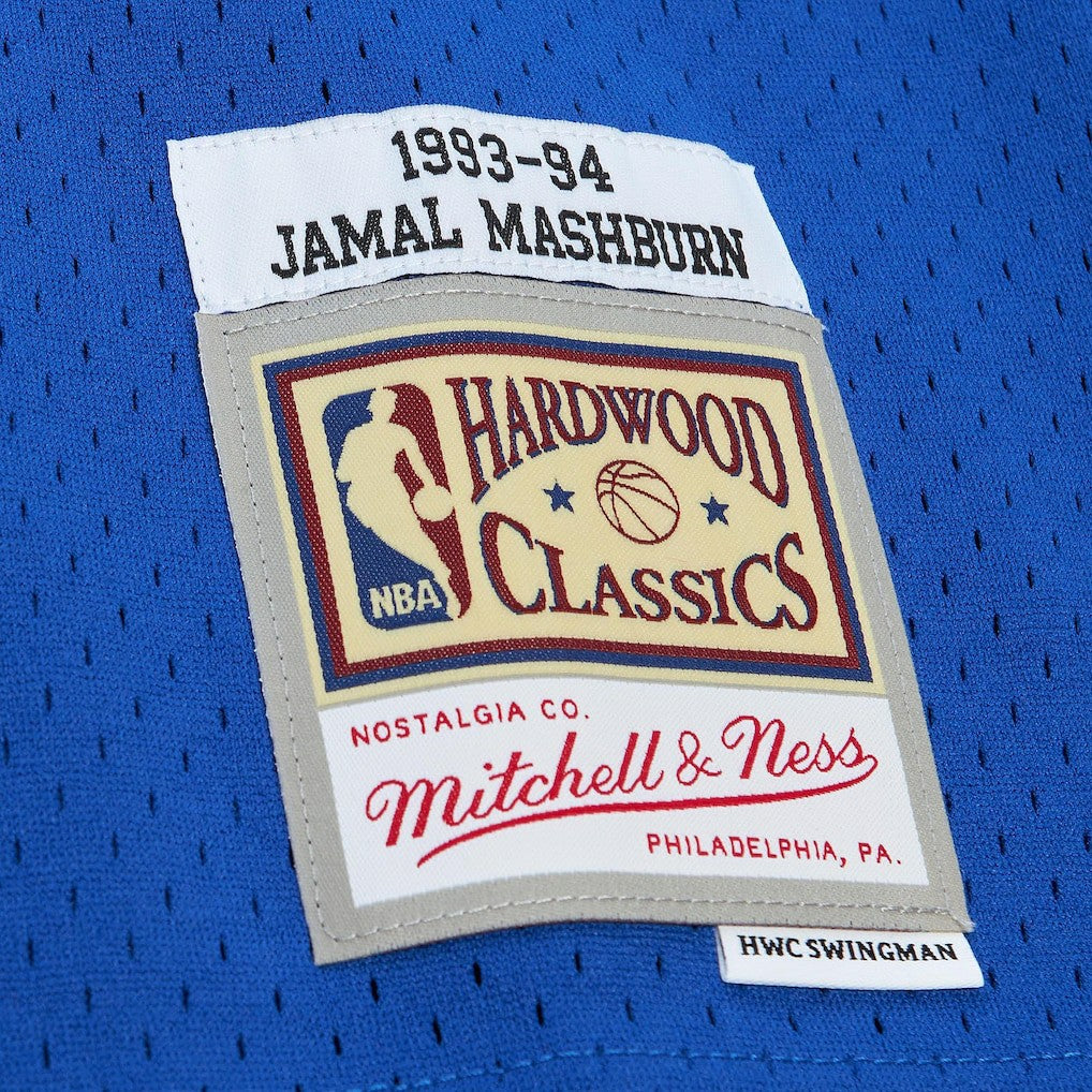 Mitchell & Ness Jamal Mashburn Dallas Mavericks 1993/94 Hardwood Classics Swingman Jersey sale