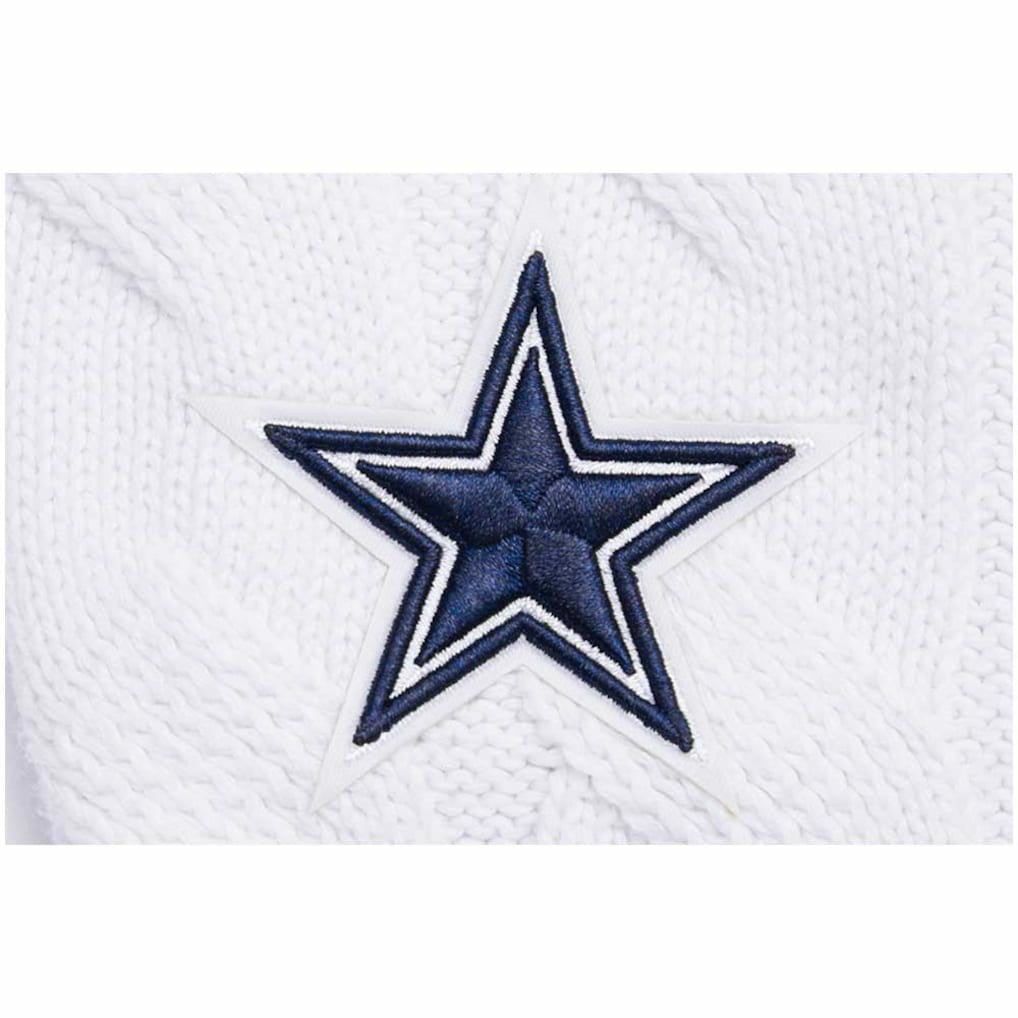 Pro Standard Women's Prep V-Neck Pullover Sweater - Dallas Cowboys Pullover