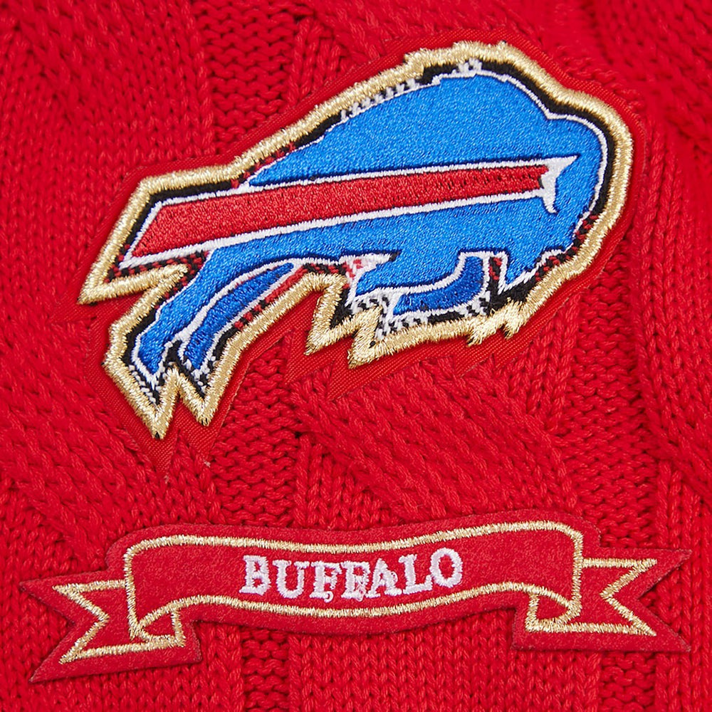 Pro Standard Women's Prep V-Neck Pullover Sweater - Buffalo Bills Pullover