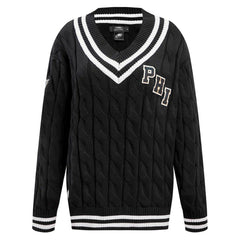 Pro Standard Women's Prep V-Neck Pullover Sweater - Philadelphia Eagles Pullover