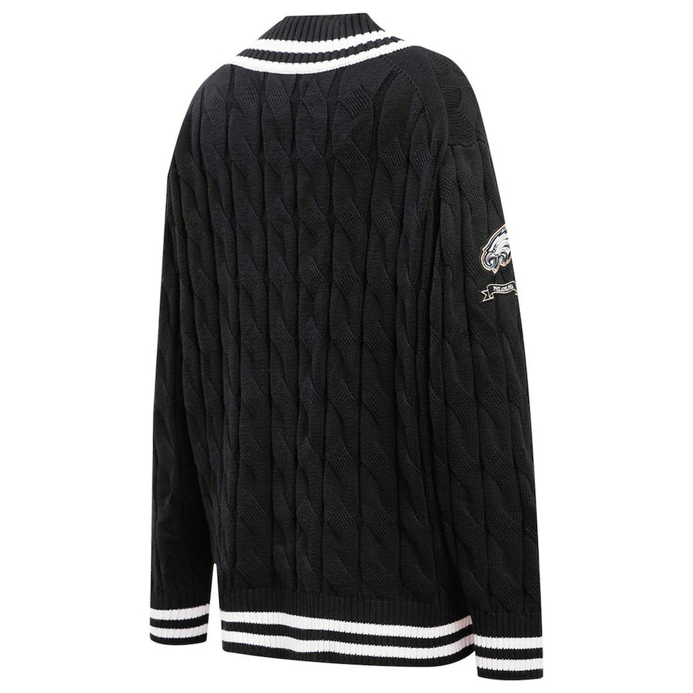 Pro Standard Women's Prep V-Neck Pullover Sweater - Philadelphia Eagles Pullover