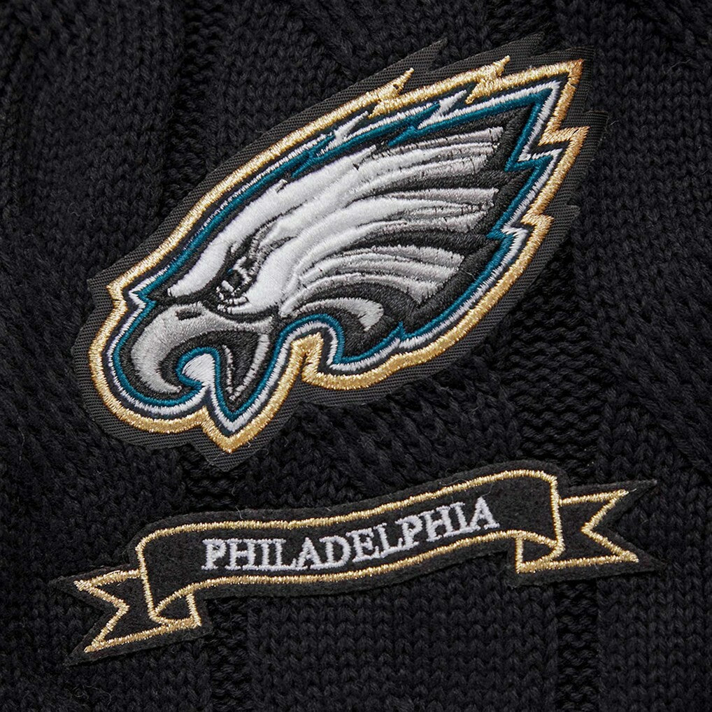 Pro Standard Women's Prep V-Neck Pullover Sweater - Philadelphia Eagles Pullover