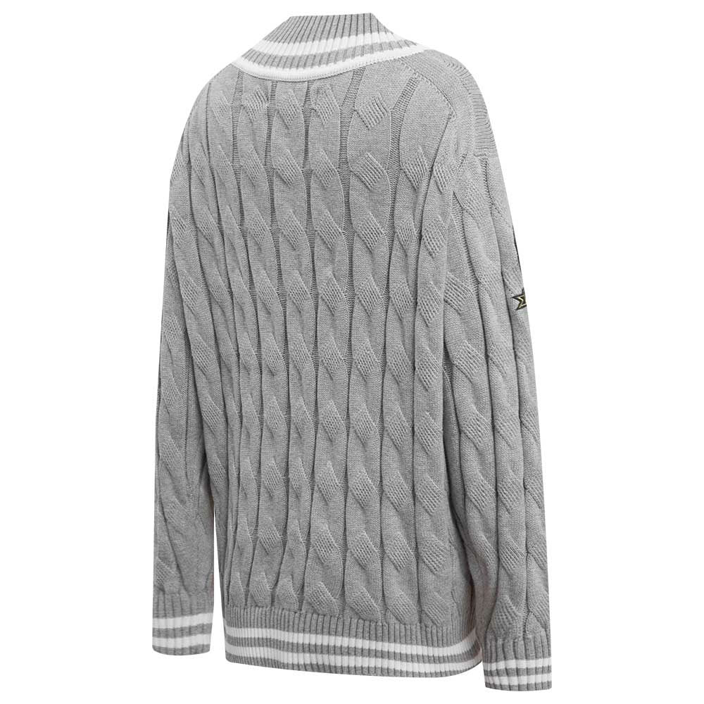 Pro Standard Women's Prep V-Neck Pullover Sweater - Green Bay Packers Pullover