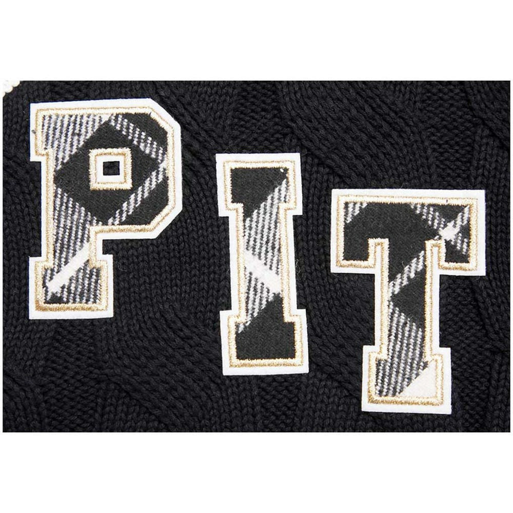 Pro Standard Women's Prep V-Neck Pullover Sweater - Pittsburgh Steelers Pullover