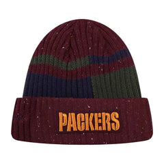 Pro Standard Speckled Cuffed Knit Hat - Green Bay Packers Hats
