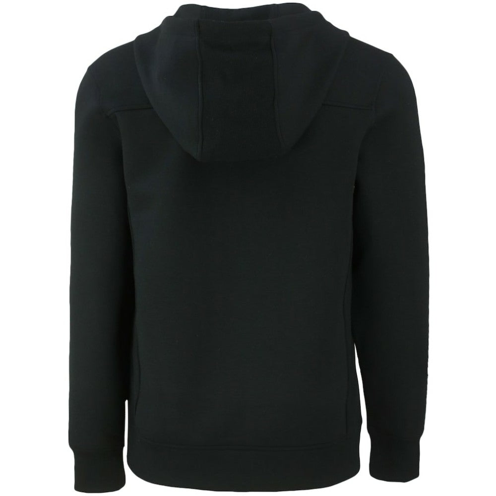 Black Los Angeles Dodgers Cutter & Buck Roam Eco Half-Zip Recycled Pullover Hoodie