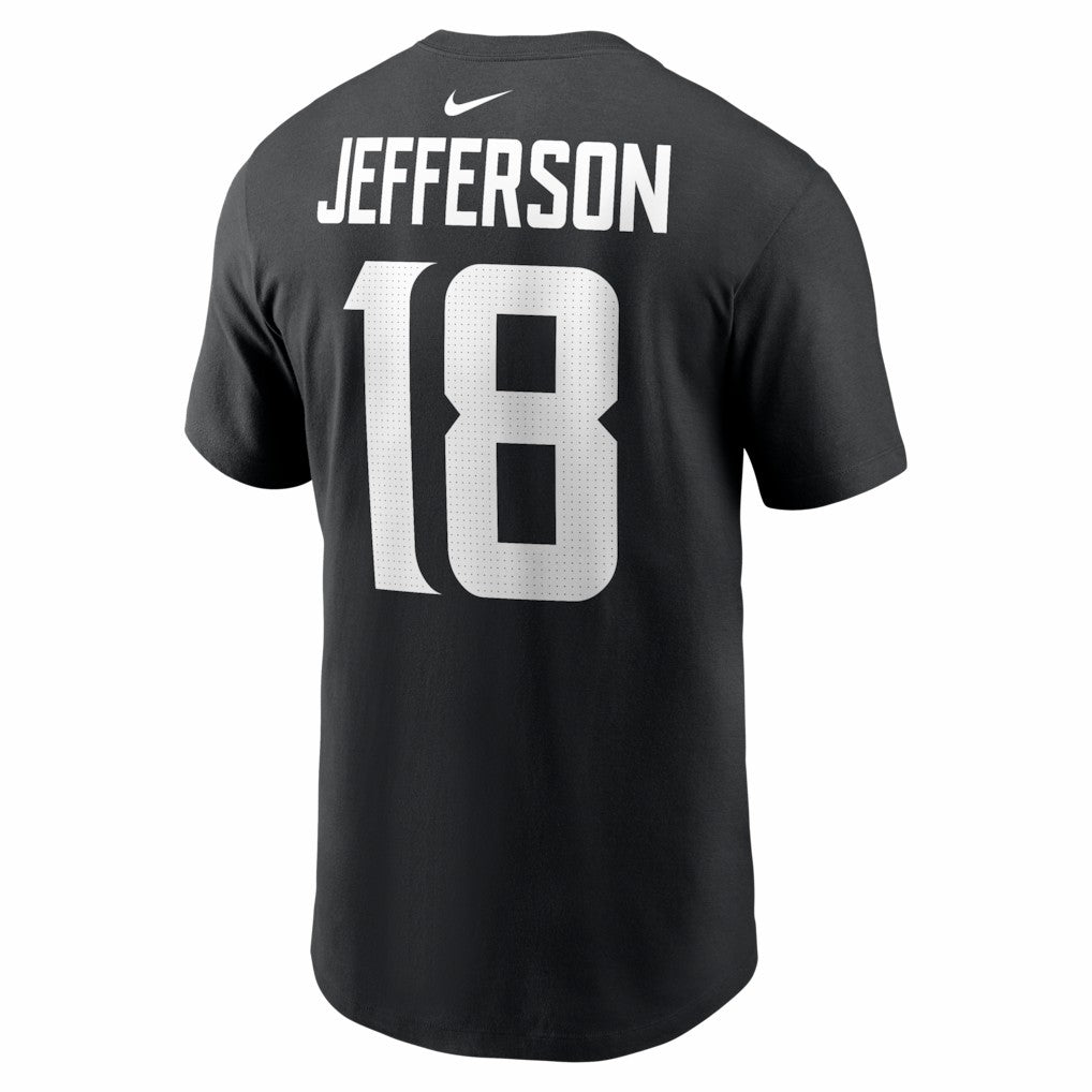 Justin Jefferson  Name & Number T-Shirt - Minnesota Vikings T-shirts
