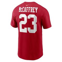 Christian McCaffrey  Player Name & Number T-Shirt - San Francisco 49ers T-shirts