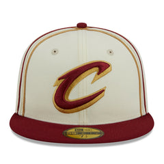 New Era Cleveland Cavaliers Piping 2-Tone 59FIFTY Fitted Hat sale