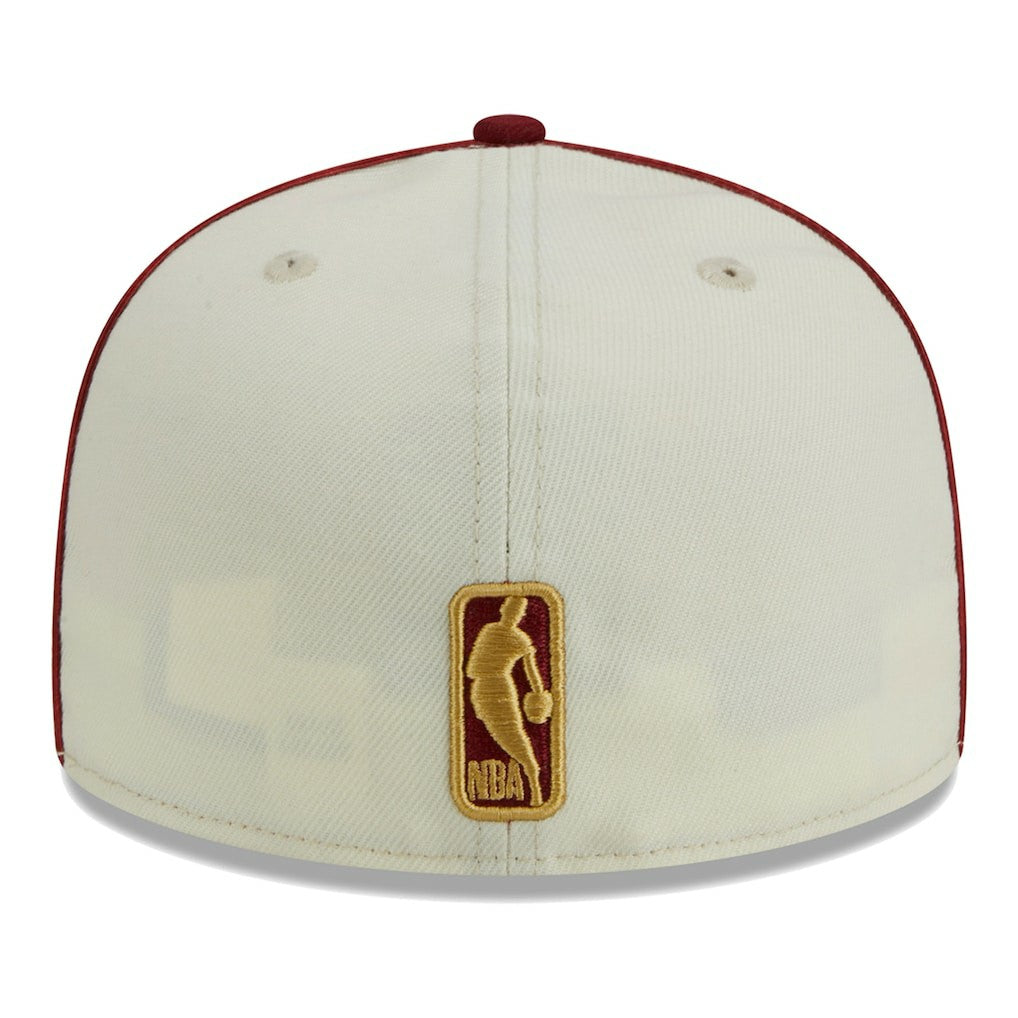 New Era Cleveland Cavaliers Piping 2-Tone 59FIFTY Fitted Hat sale