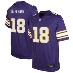 Justin Jefferson  Youth Game Jersey - Minnesota Vikings Jerseys