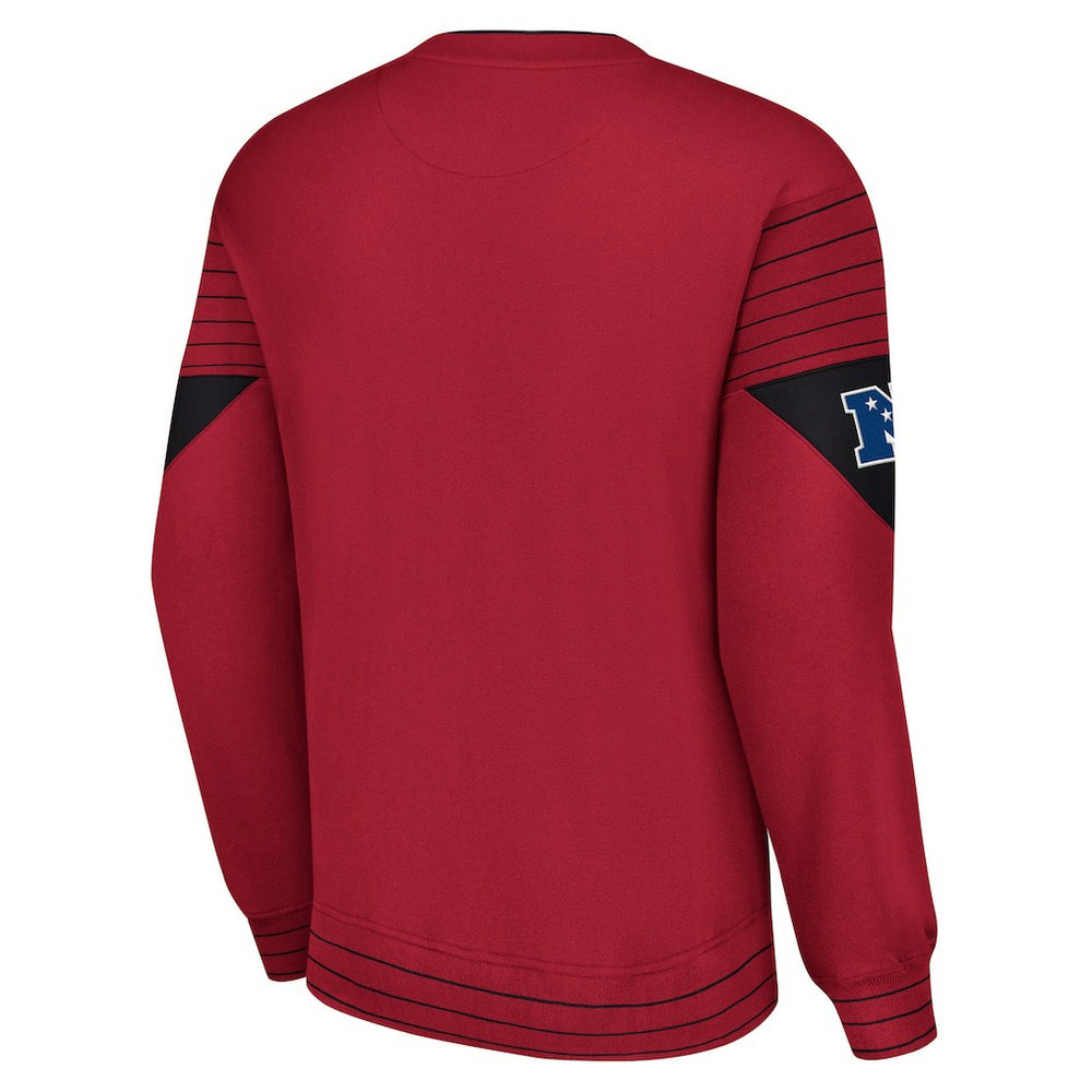 Starter Face-Off Pullover Sweatshirt - Arizona Cardinals Pullover