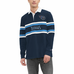 Tommy Hilfiger Cory Varsity Rugby Long Sleeve T-Shirt - Tennessee Titans T-shirts