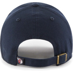 Navy Cleveland Guardians '47 Youth Clean Up Adjustable Hat