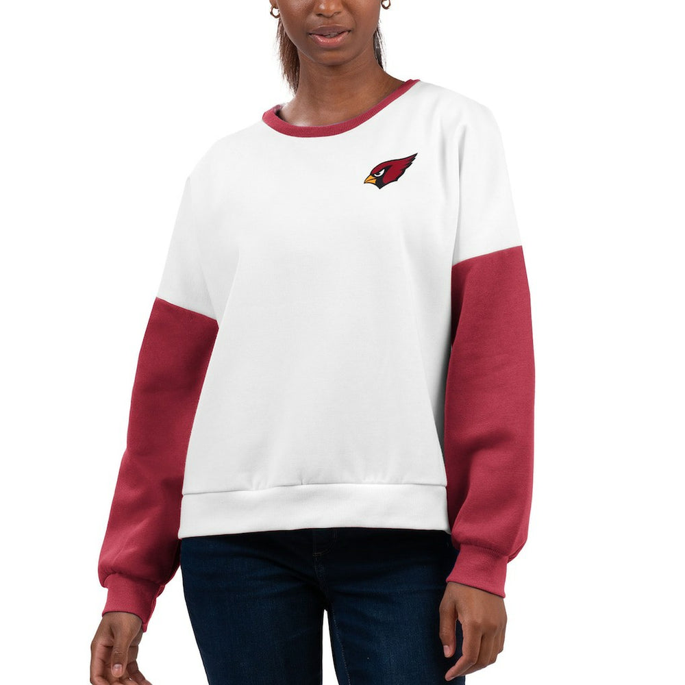 G-III 4Her by Carl Banks Women's A-Game Pullover Sweatshirt - Arizona Cardinals Pullover