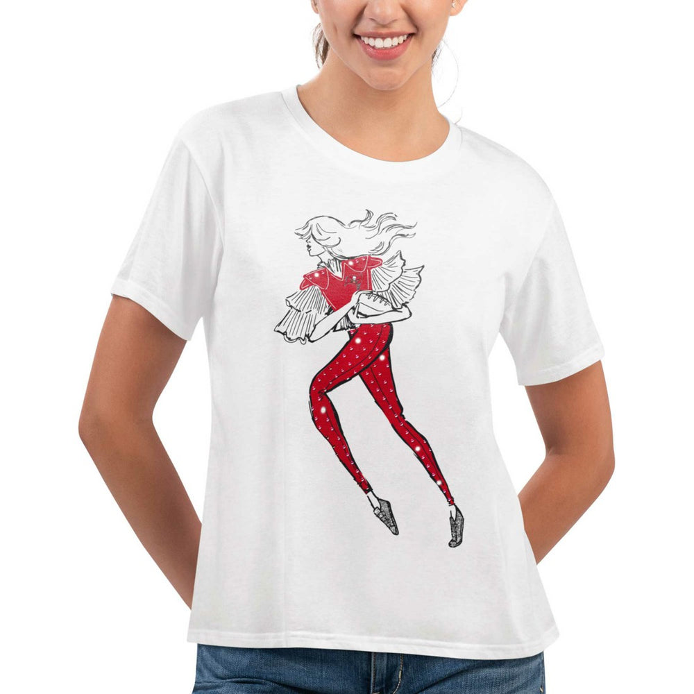 G-III 4Her by Carl Banks Women's Play The Ball T-Shirt - Tampa Bay Buccaneers T-shirts