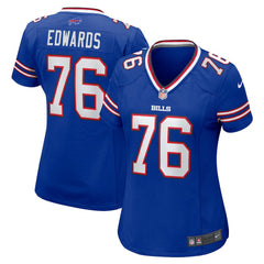 David Edwards  Women's Game Jersey - Buffalo Bills Jerseys