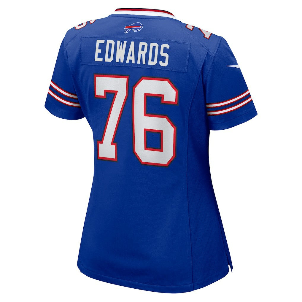 David Edwards  Women's Game Jersey - Buffalo Bills Jerseys