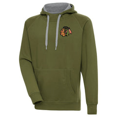 NHL Chicago Blackhawks Antigua Victory Pullover Hoodie