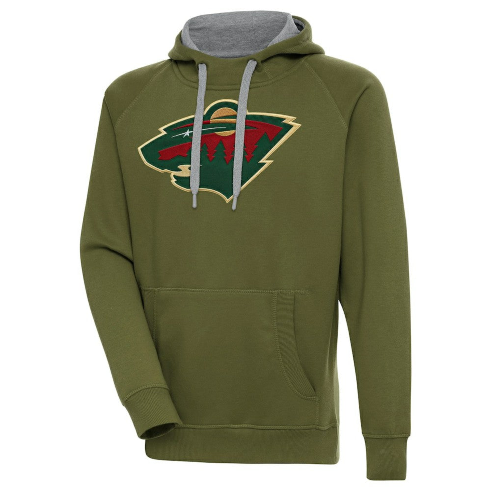 NHL Minnesota Wild Antigua Victory Pullover Hoodie