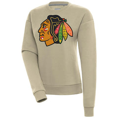 NHL Chicago Blackhawks Antigua Women's Victory Pullover Sweatshirt