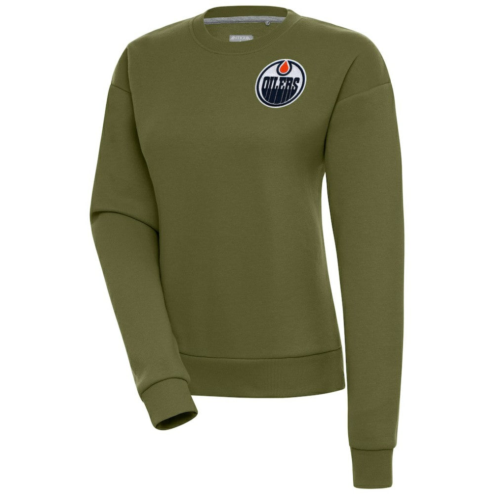 NHL Edmonton Oilers Antigua Women's Victory Pullover Sweatshirt