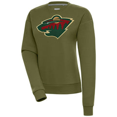NHL Minnesota Wild Antigua Women's Victory Pullover Sweatshirt