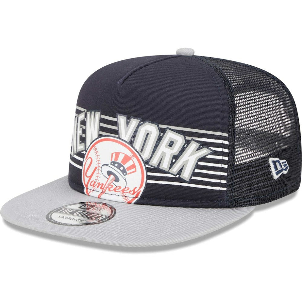 Navy New York Yankees New Era Speed Golfer Trucker Snapback Hat