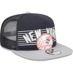 Navy New York Yankees New Era Speed Golfer Trucker Snapback Hat