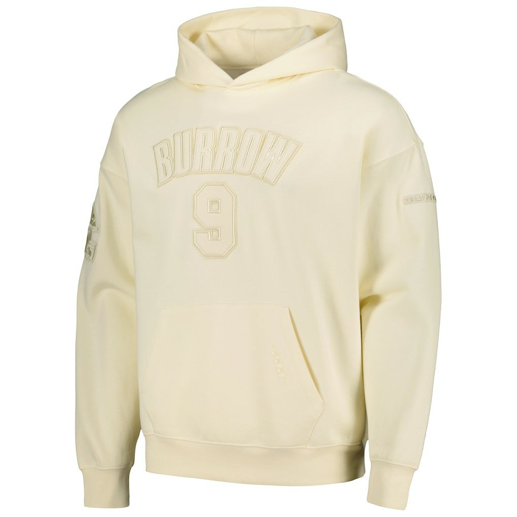 Joe Burrow  Pro Standard Player Name & Number Pullover Hoodie - Cincinnati Bengals Hoodies