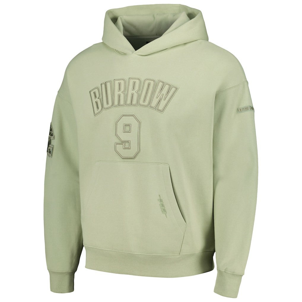 Joe Burrow  Pro Standard Player Name & Number Pullover Hoodie - Cincinnati Bengals Hoodies