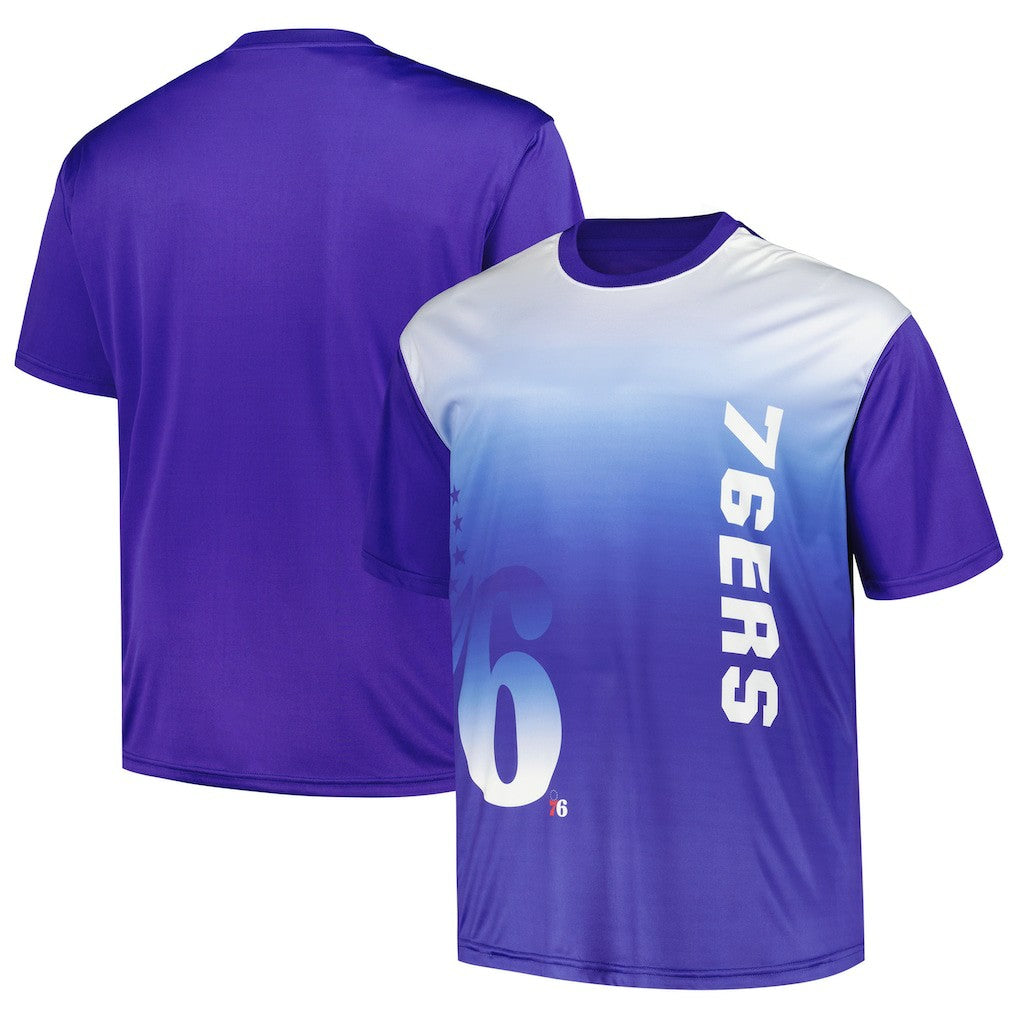 Philadelphia 76ers Big & Tall Sublimated T-Shirt