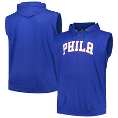 Fanatics Philadelphia 76ers Big & Tall Jersey Muscle Pullover Hoodie