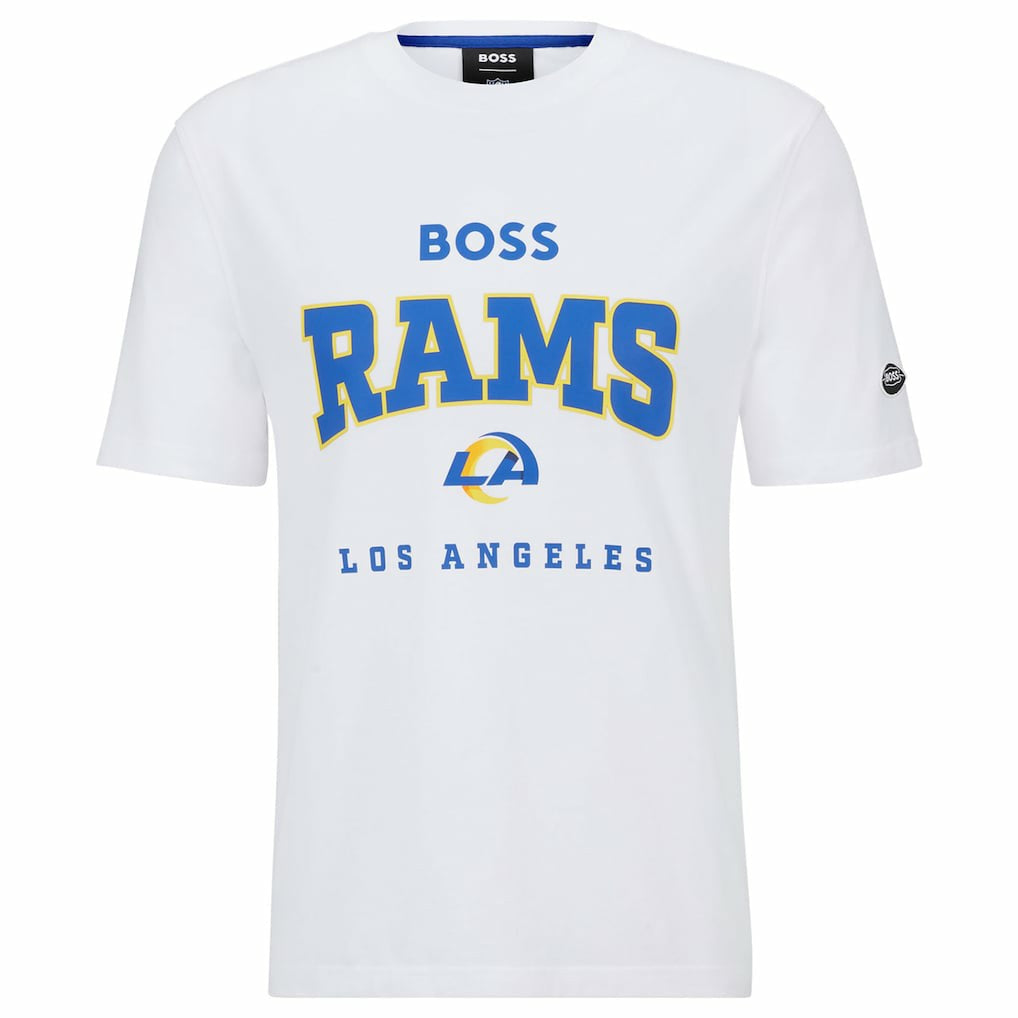BOSS X NFL Huddle T-Shirt - Los Angeles Rams T-shirts