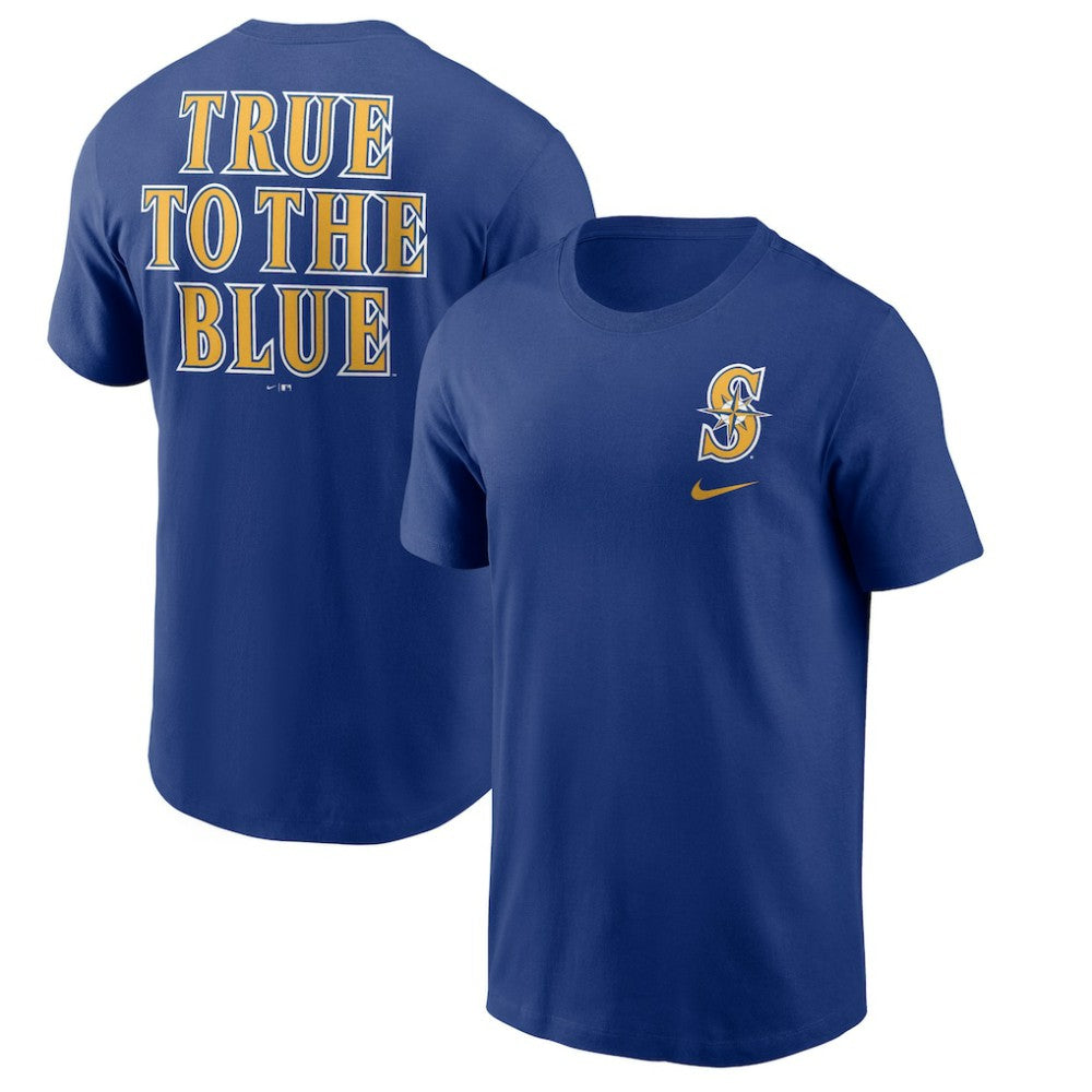 Royal Seattle Mariners Nike True to the Blue Hometown T-Shirt