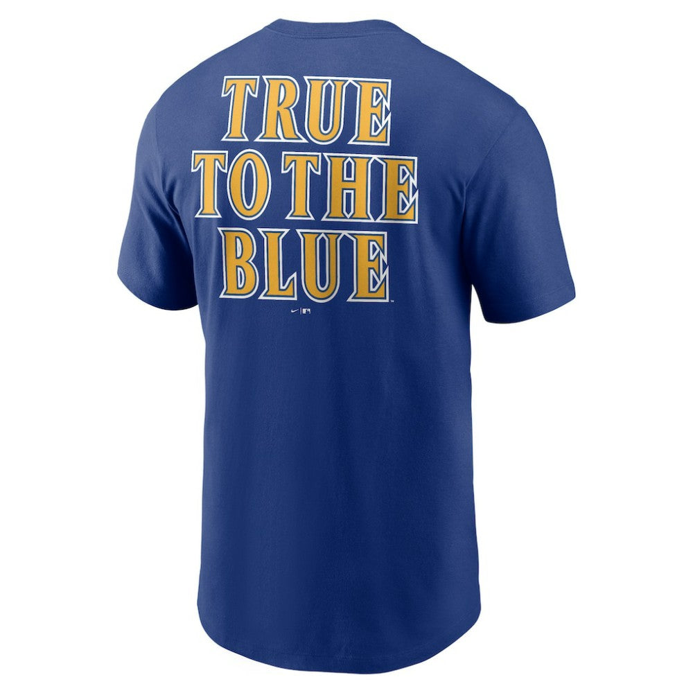Royal Seattle Mariners Nike True to the Blue Hometown T-Shirt