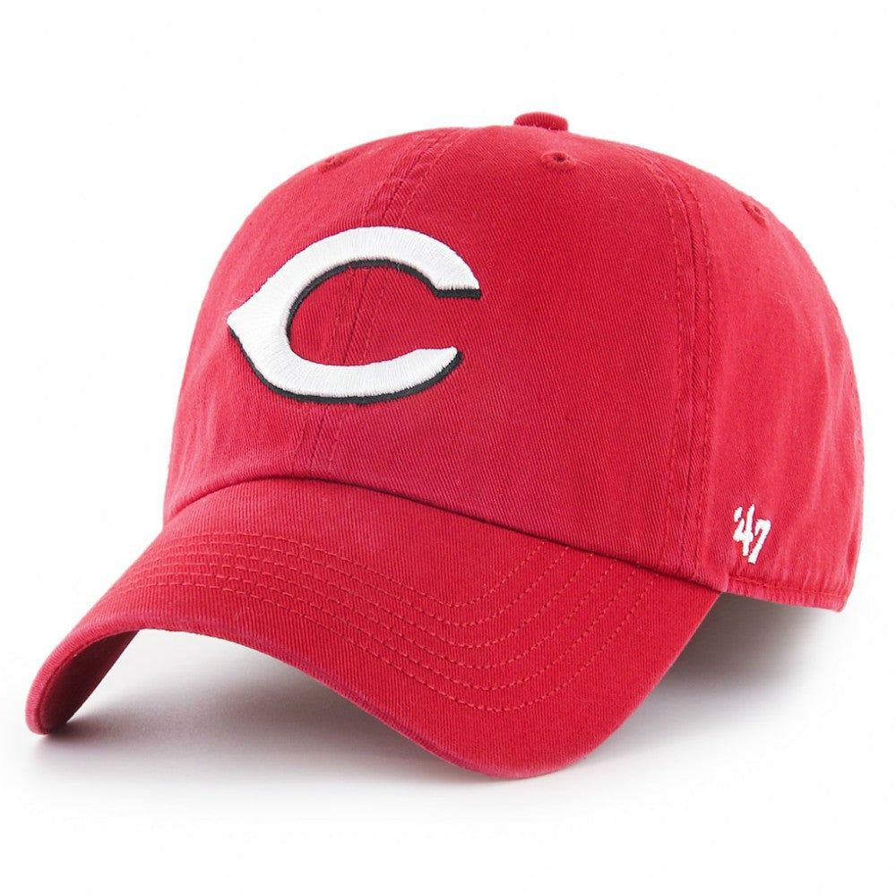 Red Cincinnati Reds '47 Franchise Logo Fitted Hat