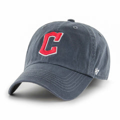 Navy Cleveland Guardians '47 Franchise Logo Fitted Hat