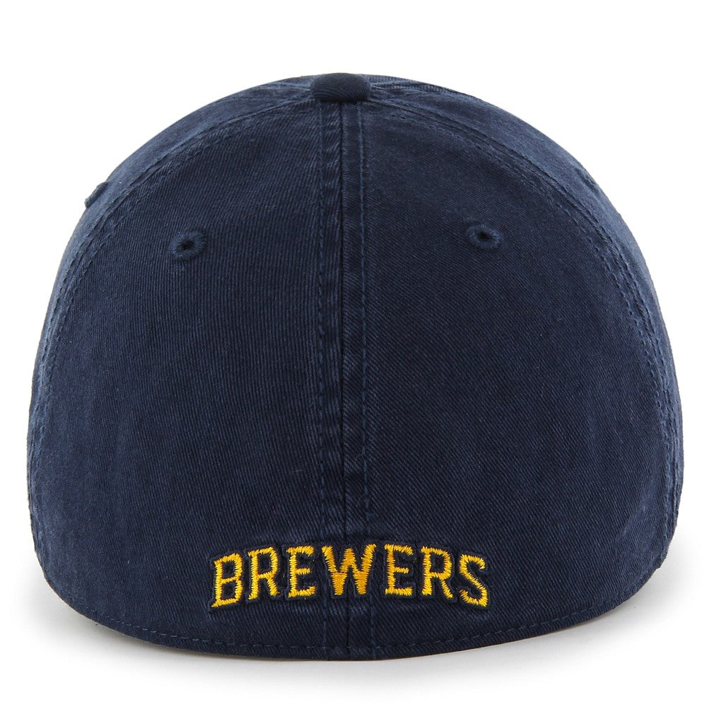 Navy Milwaukee Brewers '47 Franchise Logo Fitted Hat