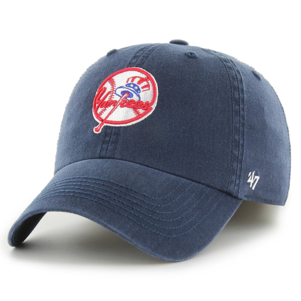 Navy New York Yankees '47 Franchise Logo Fitted Hat