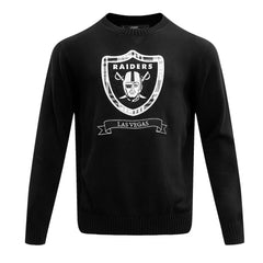 Pro Standard Prep Knit Sweater - Las Vegas Raiders