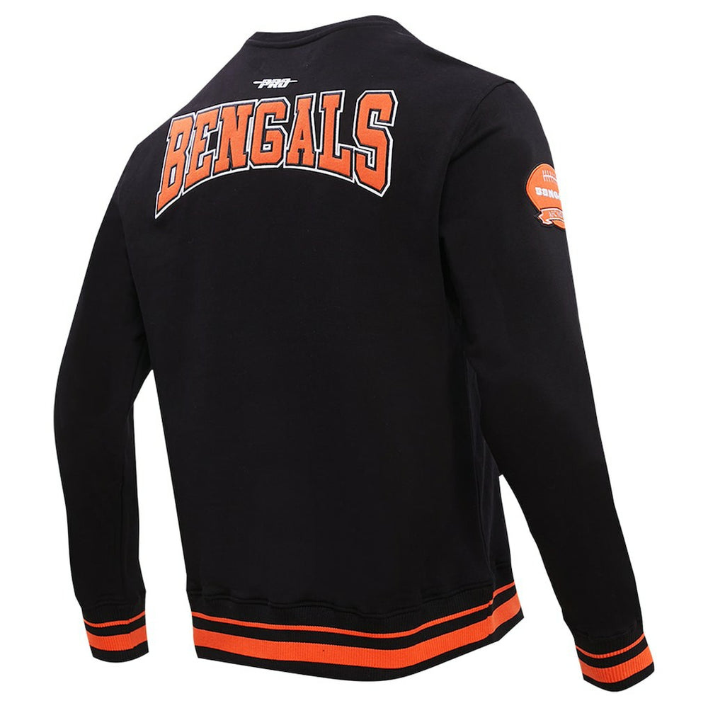 Pro Standard Crest Emblem Pullover Sweatshirt - Cincinnati Bengals Pullover