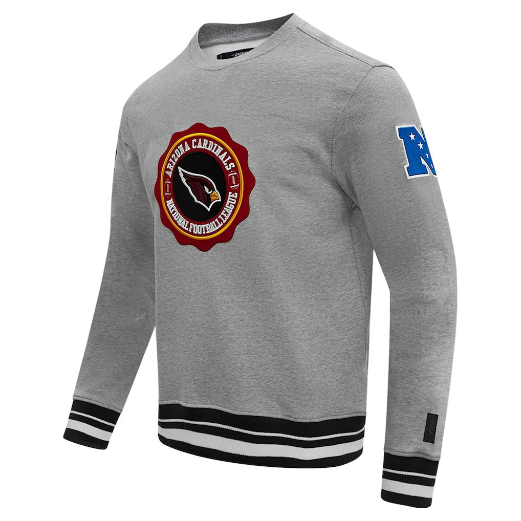 Pro Standard Crest Emblem Pullover Sweatshirt - Arizona Cardinals Pullover