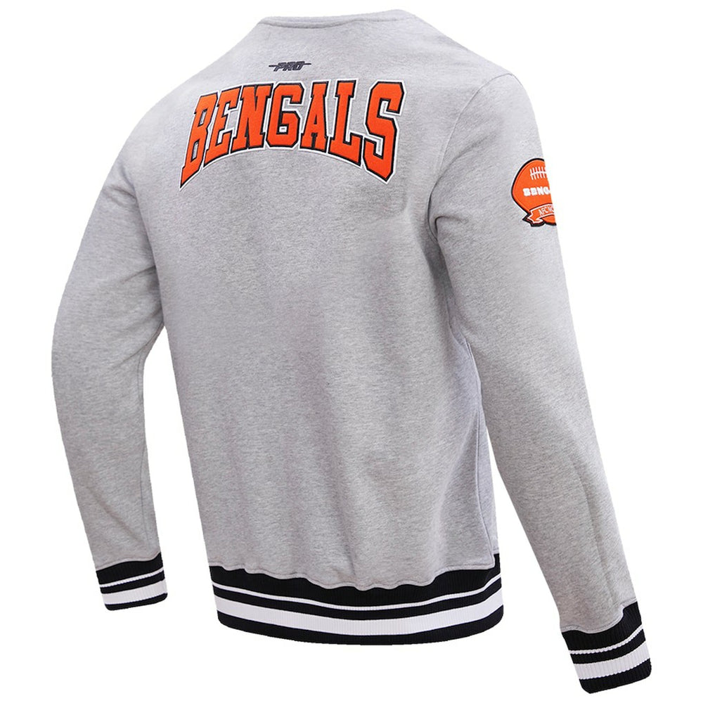 Pro Standard Crest Emblem Pullover Sweatshirt - Cincinnati Bengals Pullover
