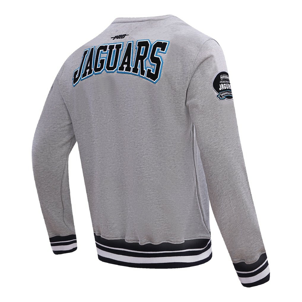 Pro Standard Crest Emblem Pullover Sweatshirt - Jacksonville Jaguars Pullover