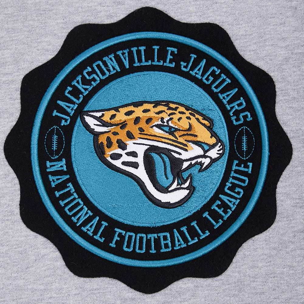 Pro Standard Crest Emblem Pullover Sweatshirt - Jacksonville Jaguars Pullover