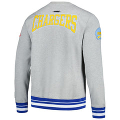 Pro Standard Crest Emblem Pullover Sweatshirt - Los Angeles Chargers Pullover