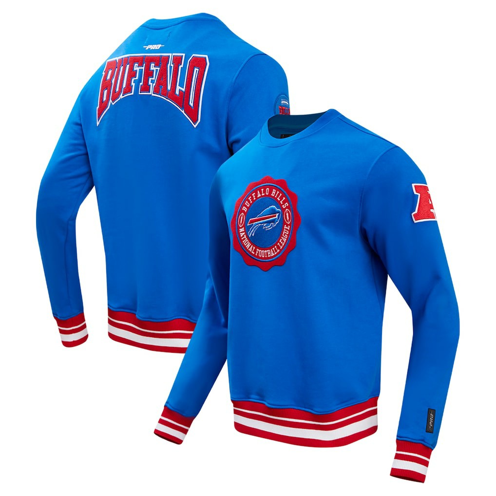 Pro Standard Crest Emblem Pullover Sweatshirt - Buffalo Bills Pullover