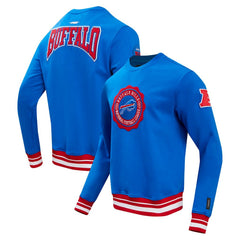 Pro Standard Crest Emblem Pullover Sweatshirt - Buffalo Bills Pullover